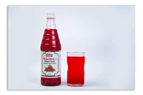 Mohabbat-e-Sharbat – Premium Rose Syrup (750ml)